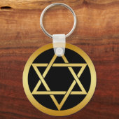PORTE-CLÉS L'ÉTOILE D'OR DE DAVID (Recto)