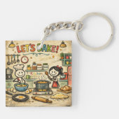 Porte-clés Let's Bake Keychain (Dos)