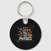 Porte-clés Lets Fall In Love With Physics Halloween Pumpkin T (Recto)