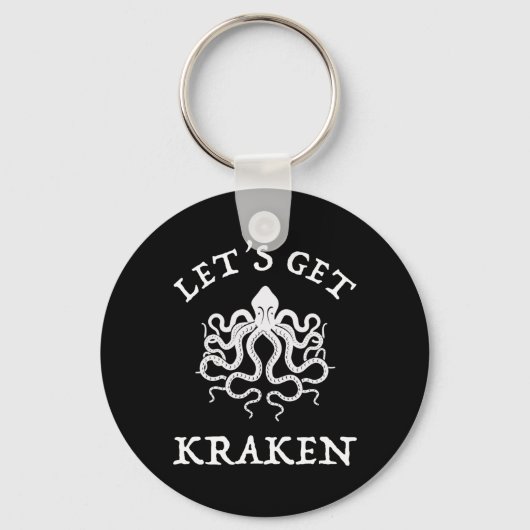 Porte-clés Let's Get Kraken (Recto)