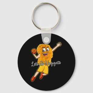 Porte-clés Lets Go Nuggets - Chicken Nugget Joueur Bysketbyll
