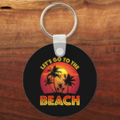 Porte-clés Let's Go To The Beach (Verso)