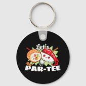 Porte-clés Lets Par Tee Golf Pun - Golf Party (Recto)