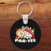 Porte-clés Lets Par Tee Golf Pun - Golf Party (Recto)
