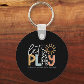 Porte-clés Let's Play Pediatric Occupational Therapeuy (Verso)