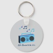 Porte-clés Let's rewind to the 90's (Verso)