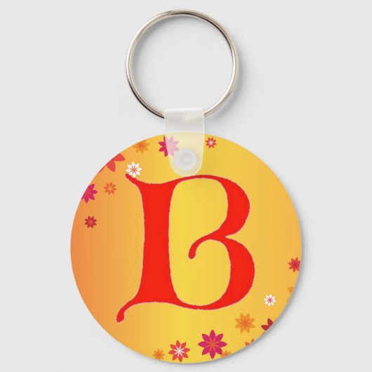 Porte-clés Lettre B (Recto)