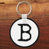 Porte-clés Lettre B (Recto)