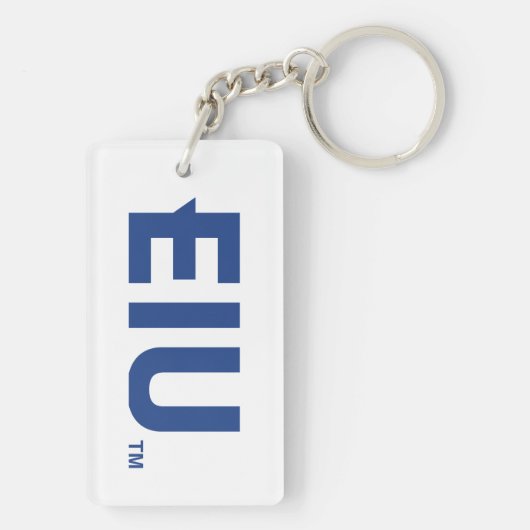 Porte-clés LETTRE bloc EIU (Dos)