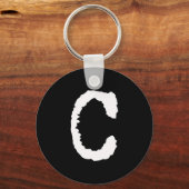 Porte-clés Lettre C (Recto)