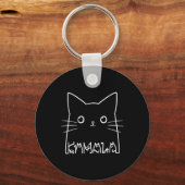 Porte-clés Lettre chat mignonne Conception (Recto)
