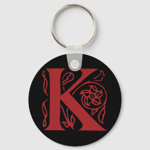 Porte-clés Lettre chic K