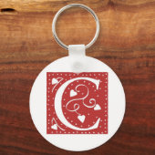 PORTE-CLÉS LETTRE COEUR MARIAGE (Recto)