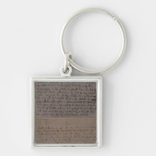 Porte-clés Lettre de Leopold Mozart (Devant)