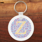 Porte-clés Lettre d'essai oculaire "Z" (Recto)