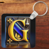 Porte-clés Lettre G (Verso)