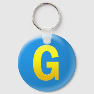Porte-clés Lettre G