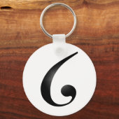 PORTE-CLÉS LETTRE G AMÉRICAINE MUSICALE (Recto)