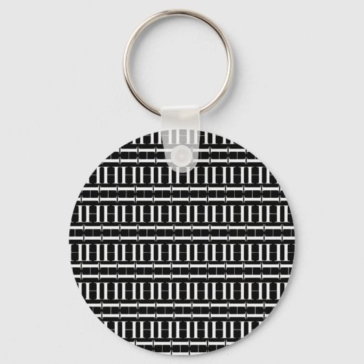 Porte-clés Lettre initiale H monogramme (Recto)