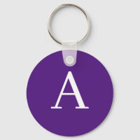 Lettre initiale Monogramme Style moderne violet et