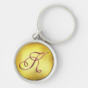 Porte-clés Lettre K Bourgogne Faux Pearl Porte - clé