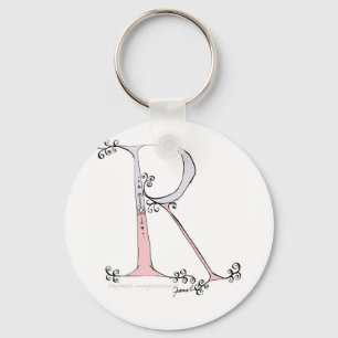 Porte-clés Lettre magique R de tony fernandes design