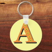 Porte-clés Lettre monogramme A (Recto)