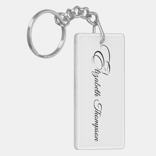 Porte-clés Lettre monogramme E Horse (Devant gauche)