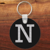 Porte-clés Lettre monogramme N (Recto)