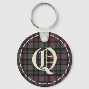 Porte-clés Lettre monogramme Q Porte - clé