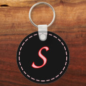 Porte-clés Lettre monogramme S Porte - clé (Recto)