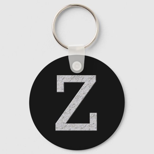 Porte-clés Lettre monogramme Z (Recto)