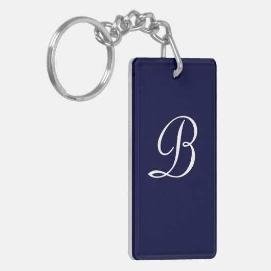 Porte-clés Lettre monographique B (Devant gauche)