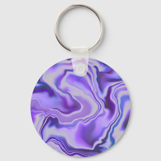 PORTE-CLÉS LETTRE MONOGRAPHIQUE BLEUE ET POLONNE EN MARBRE CL (Verso)