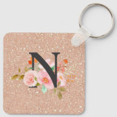 Porte-clés Lettre N (Dos)