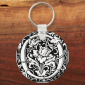Porte-clés Lettre O Monogramme Médiéval Art Nouveau (Recto)
