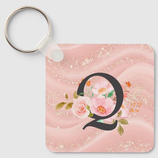 Porte-clés Lettre Q (Recto)