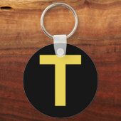Porte-clés Lettre T Fun Chipmunk Group Correspondant Hallowee (Recto)