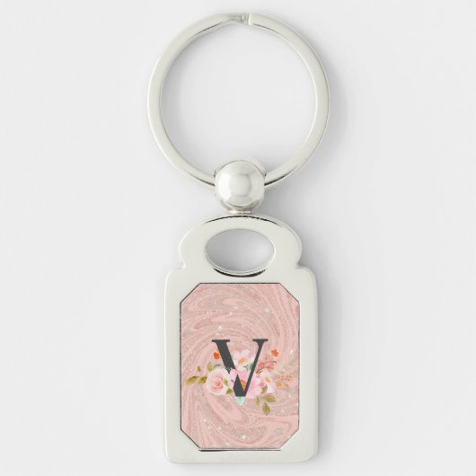 Porte-clés Lettre V (Devant)