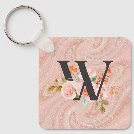Porte-clés Lettre W (Recto)