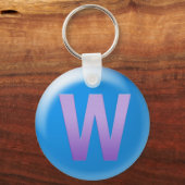 Porte-clés Lettre W (Recto)
