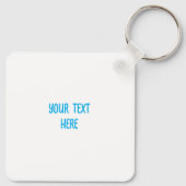 Porte-clés lettre x phenome k phonie sonore (Dos)