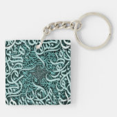 Porte-clés lettres arabes Tiffany (Dos)
