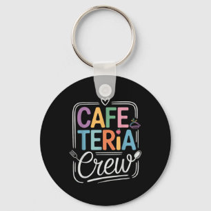 Porte-clés Lettres Colorées De L'Équipage De Cafétéria Avec I