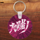 Porte-clés Lettres d'anime japonais (Recto)