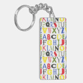 Porte-clés Lettres de couleur vive de Megan Meagher (Devant gauche)