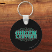 Porte-clés Lettres de démonstration de lanterne verte (Recto)