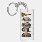 Porte-clés Lettres photos DADDY (Devant gauche)