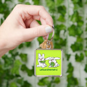 Porte-clés Lettuce Entertain U Cartoon Rabbits (main)