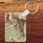 Porte-clés L'étude de Michel-Ange sur un Sibyl Libyen (Verso)